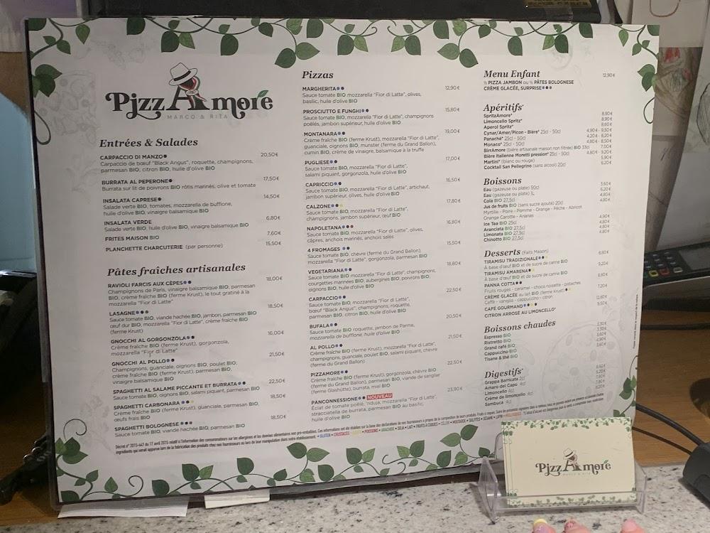 PizzAmore - Menu Image 2